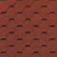 Brick-red with shading